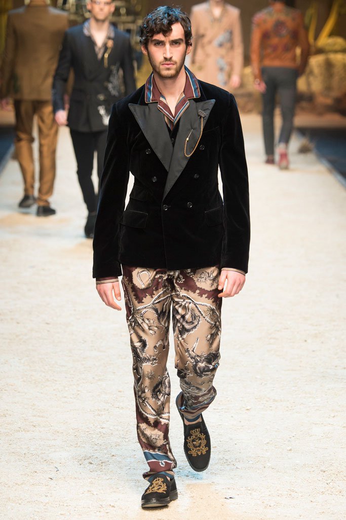 Dolce & Gabbana（杜嘉班纳）2024米兰时装周男装秀