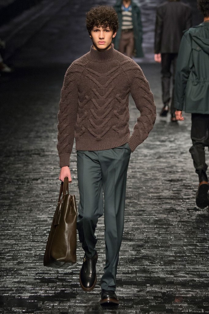 Corneliani（克莱利亚尼）2024米兰时装周男装秀