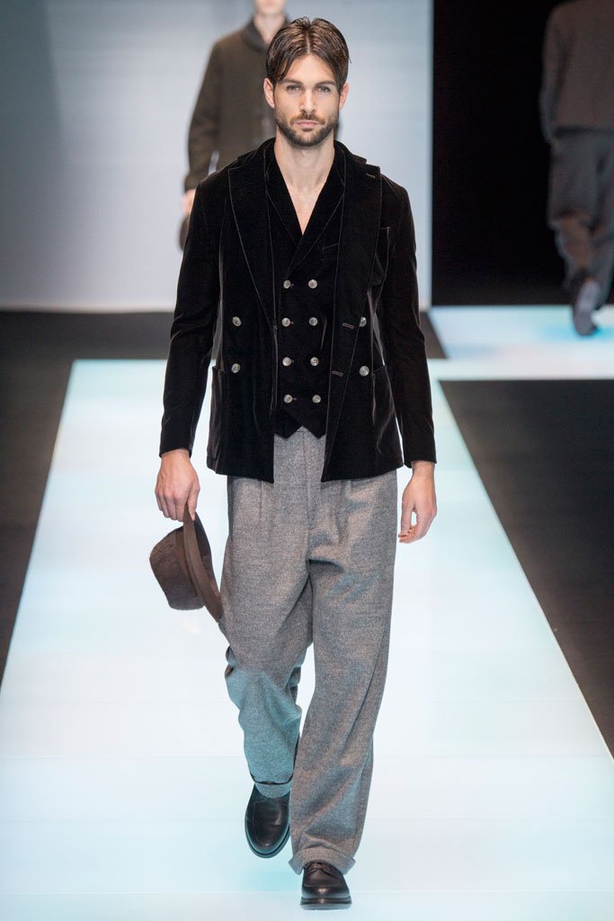 Giorgio Armani（乔治·阿玛尼）2024米兰时装周男装秀