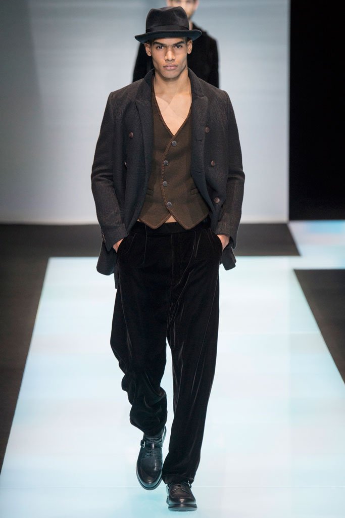 Giorgio Armani（乔治·阿玛尼）2024米兰时装周男装秀