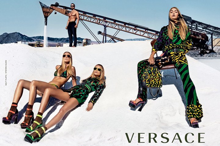 Versace（范思哲）2024春夏广告大片 