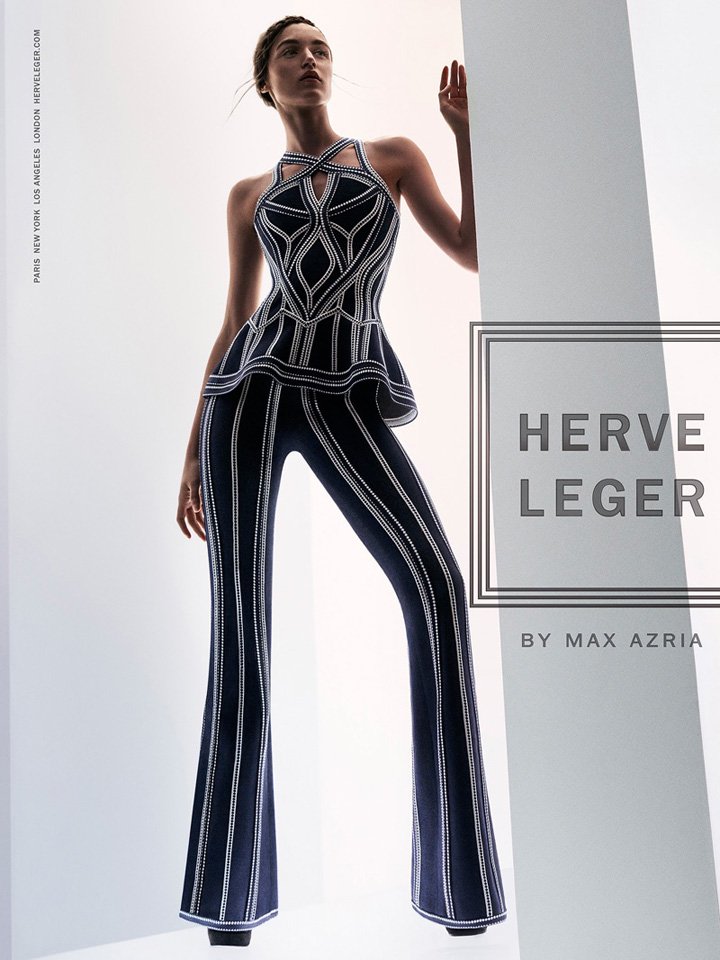 Herve Leger（荷芙妮格）2024品牌广告大片