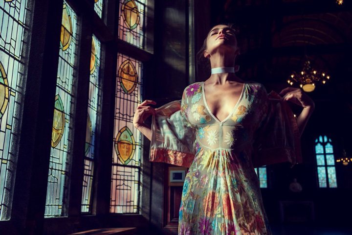 超模Irina Shayk 演绎《Vogue》时尚杂志土耳其版