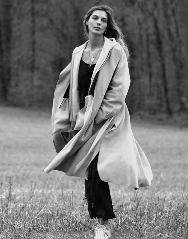 超模Daria Werbowy 演绎《Marie Clair》时尚杂志法国版