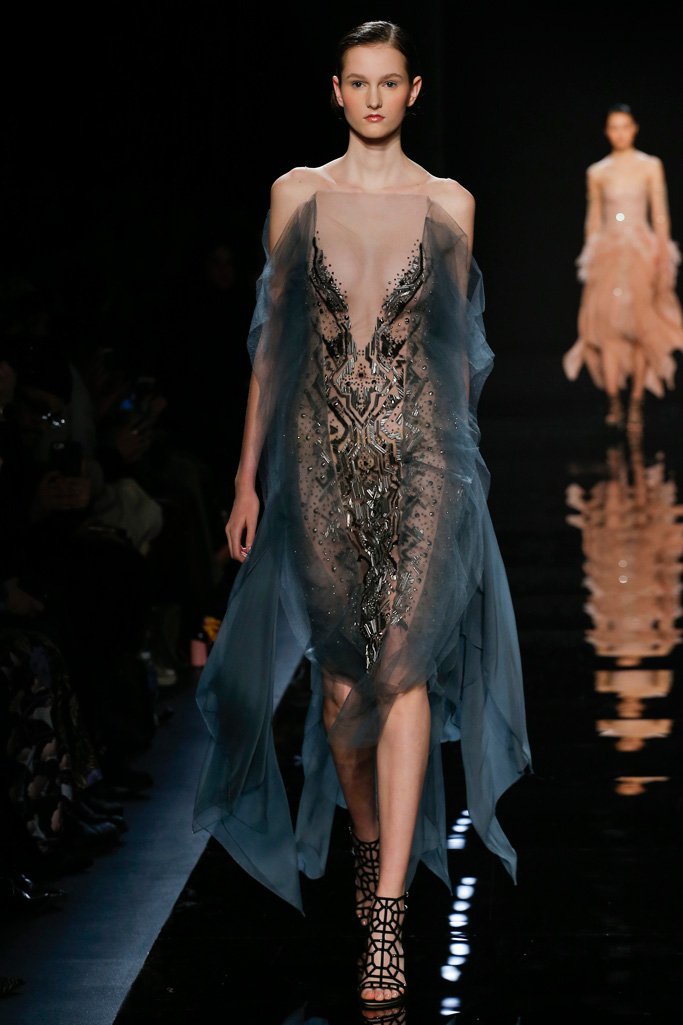 Reem Acra 2024秋冬纽约时装周女装秀