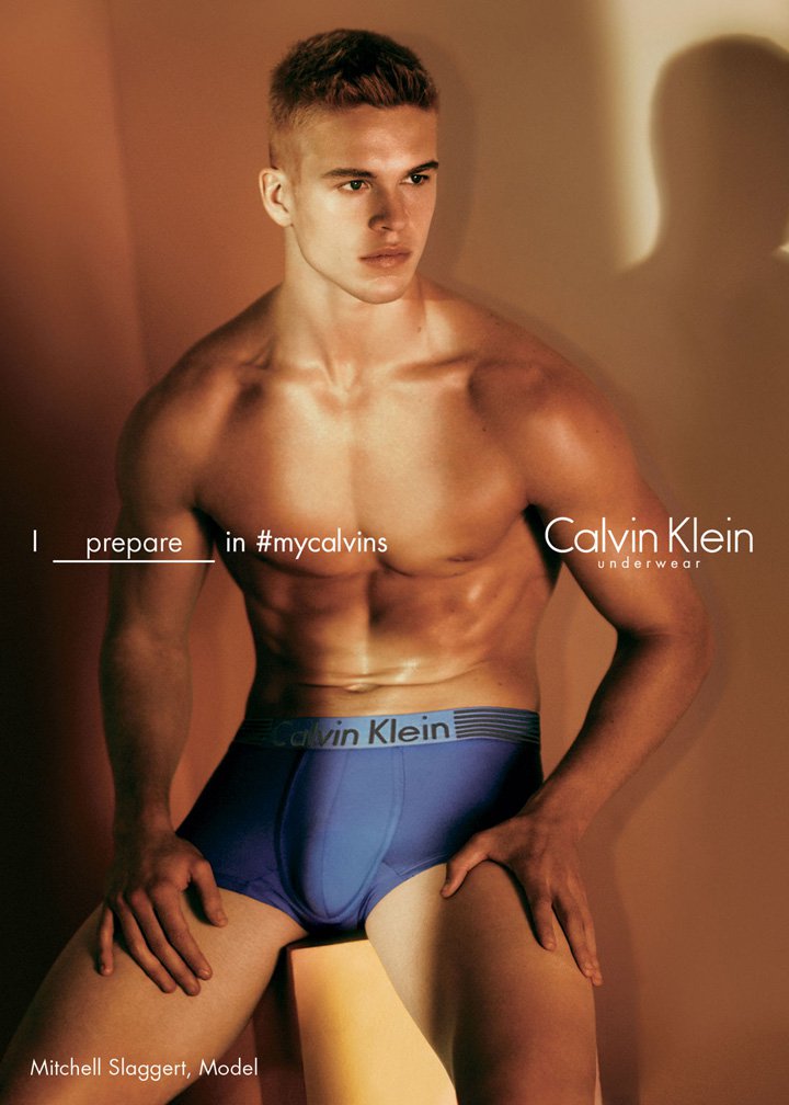 Calvin Klein 2024春夏内衣广告大片