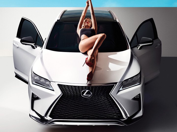 超模Hailey Clauson 代言Lexus（雷克萨斯）广告大片