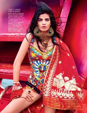 模特Bhumika Arora 演绎《Vogue》印度版时装大片
