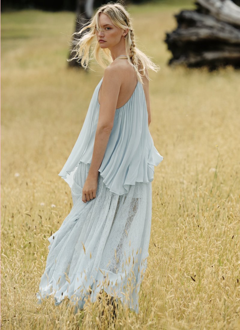 超模 Gemma Ward 演绎Free People 春装时尚大片