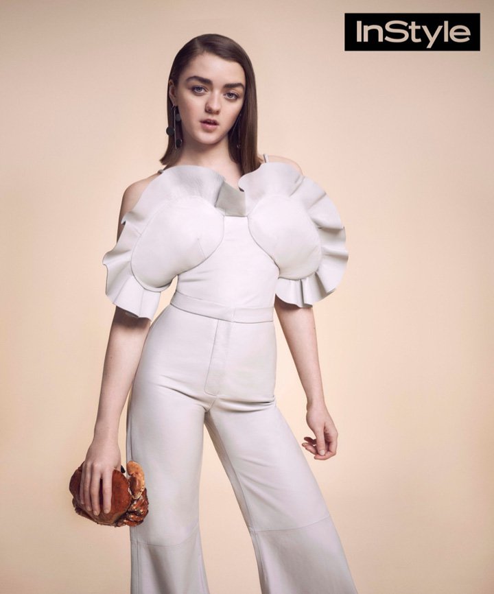 Maisie Williams演绎《InStyle》时尚杂志英国版