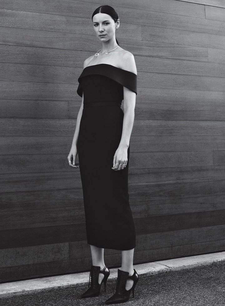 Caitriona Balfe 演绎《InStyle》时尚杂志大片