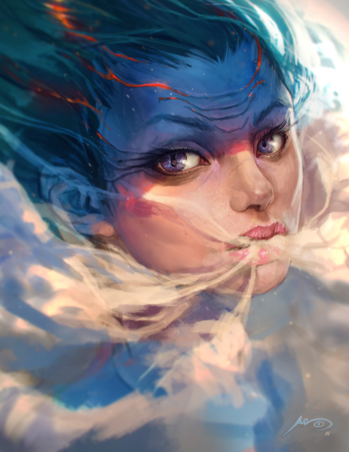 30张精美肖像插画