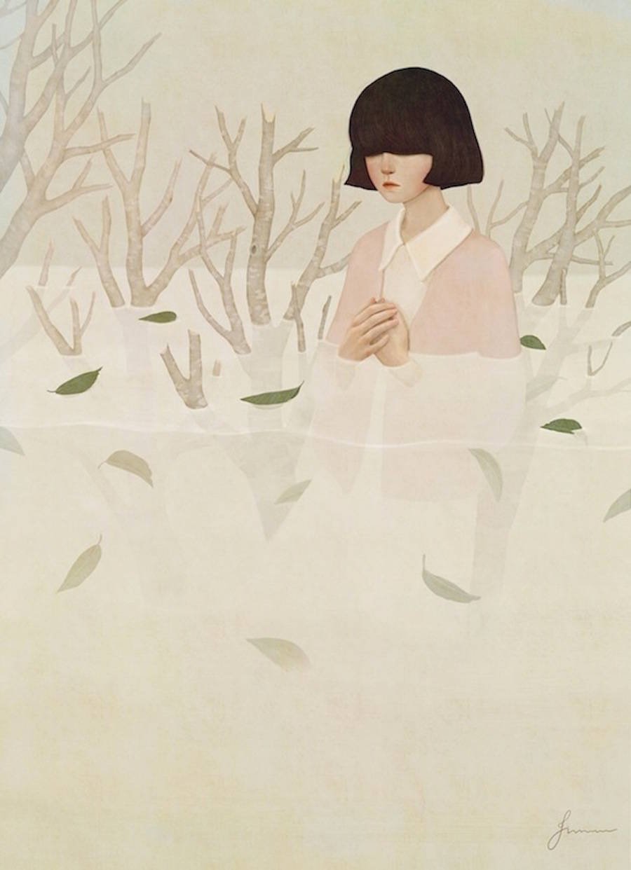 韩国Jiwoon Pak插画作品