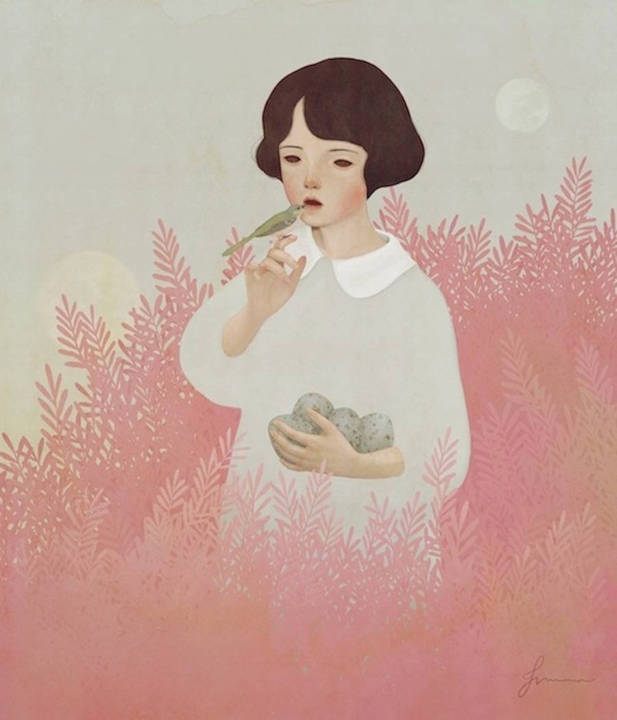 韩国Jiwoon Pak插画作品