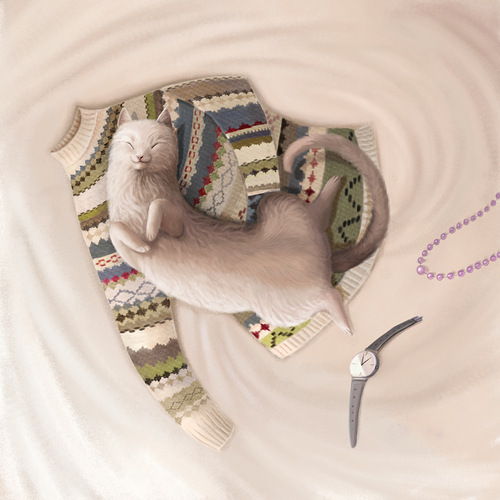 Varya Kolesnikova动物插画