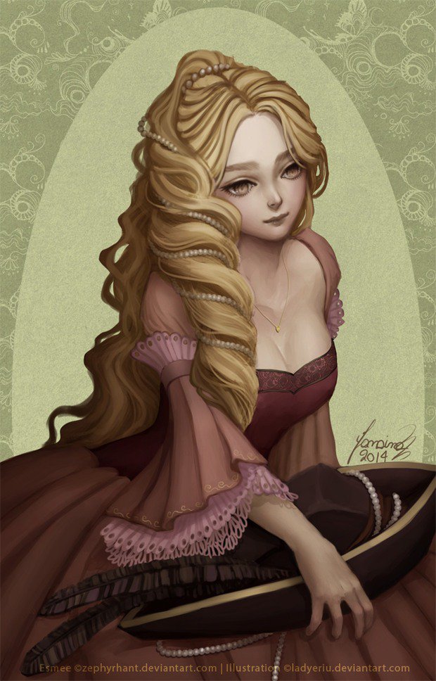 Janaina Medeiros肖像插画作品欣赏