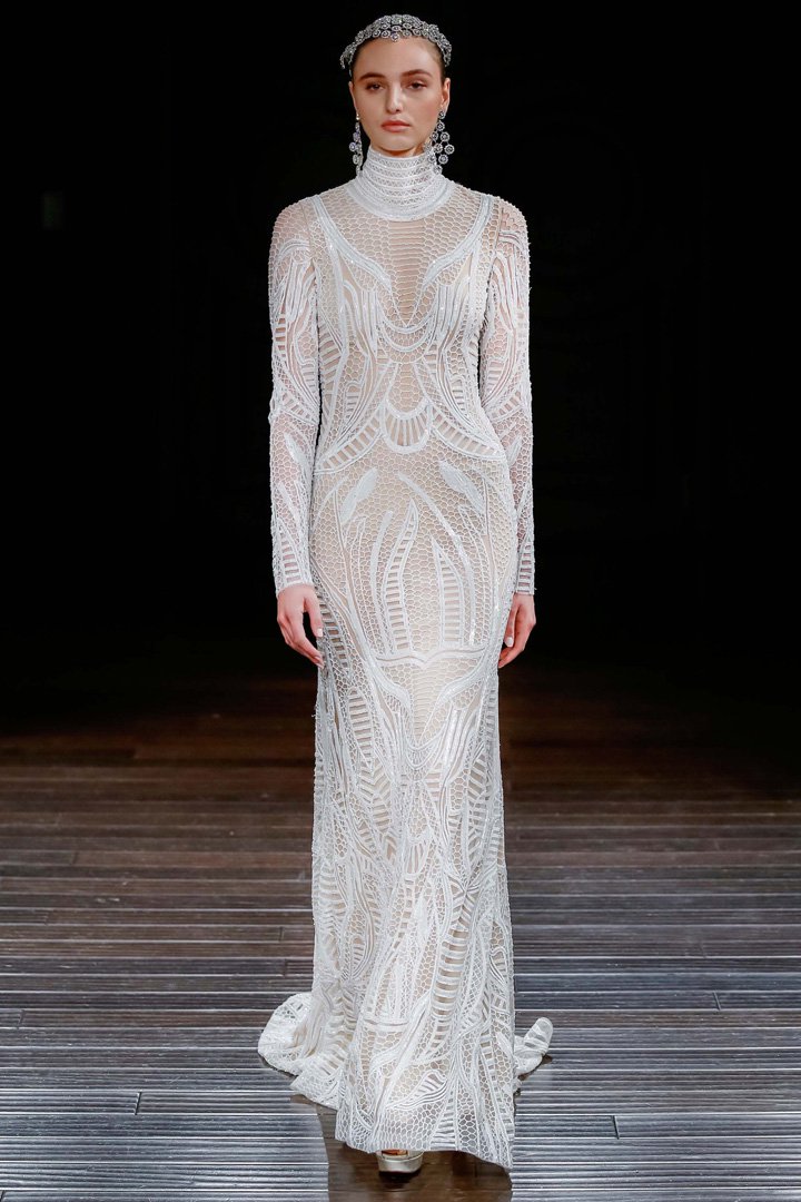 Naeem Khan（纳伊·姆汗）2024纽约婚纱周婚纱秀