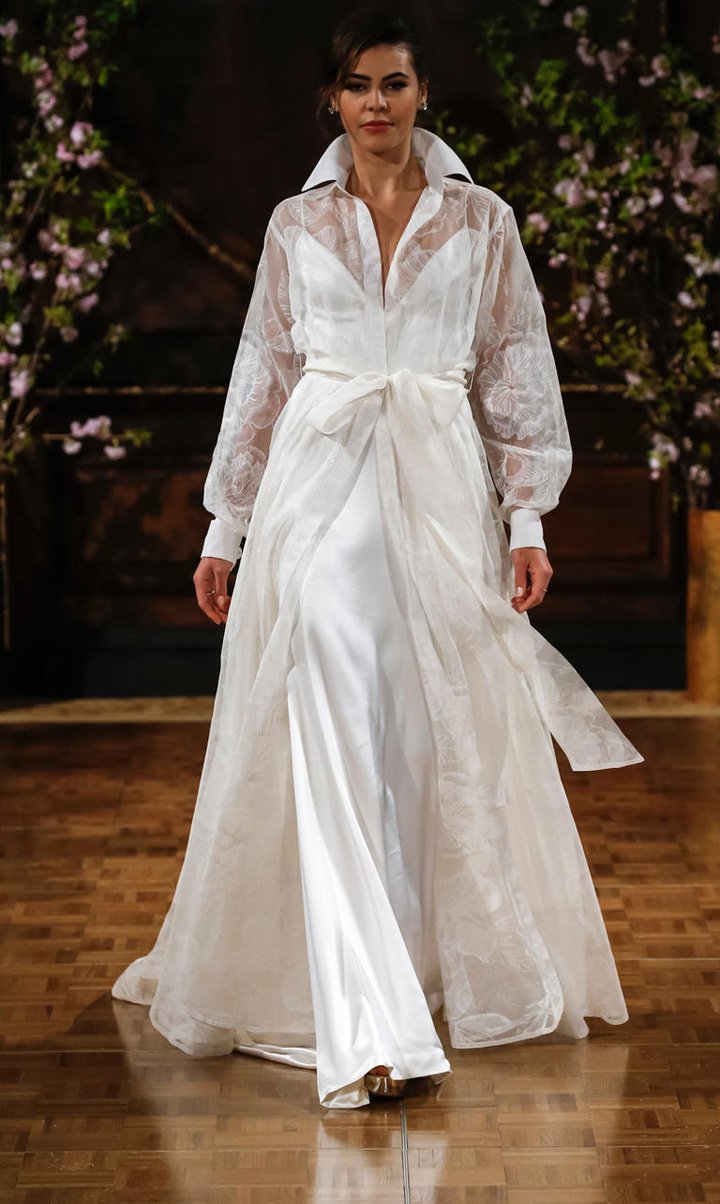 Isabelle Armstrong 2024纽约婚纱周婚纱秀
