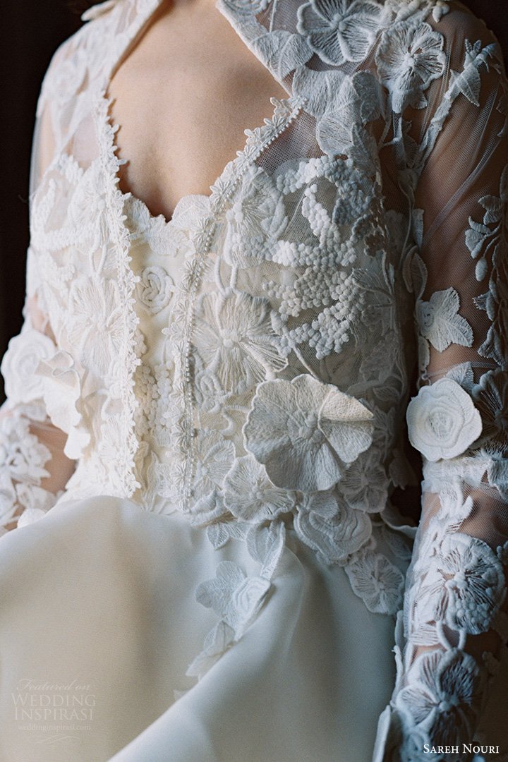 最新婚纱礼服摄影欣赏 Sareh Nouri发布2024婚纱礼服系列