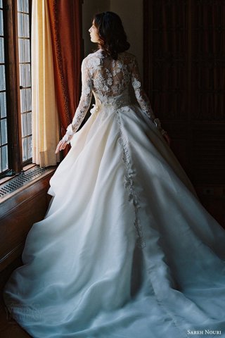 最新婚纱礼服摄影欣赏 Sareh Nouri发布2024婚纱礼服系列