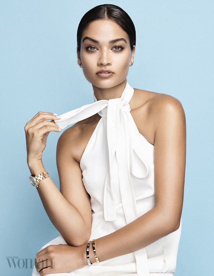超模Shanina Shaik演绎《Emirates Woman》时尚杂志摄影大片
