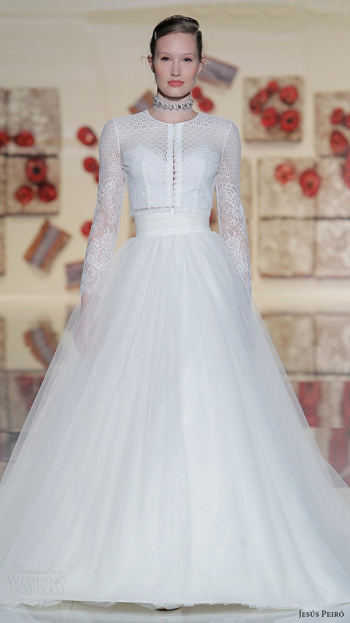 Jesus Peiro 2024巴塞罗那婚纱周婚纱秀