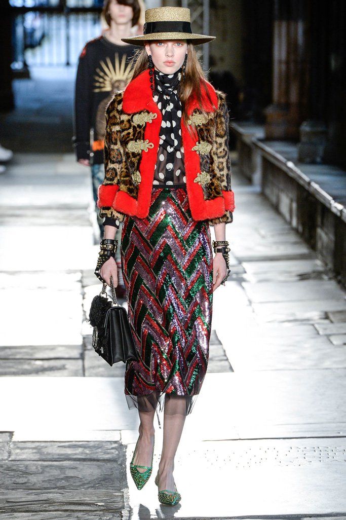 GUCCI 伦敦2024早春度时装发布会女装秀