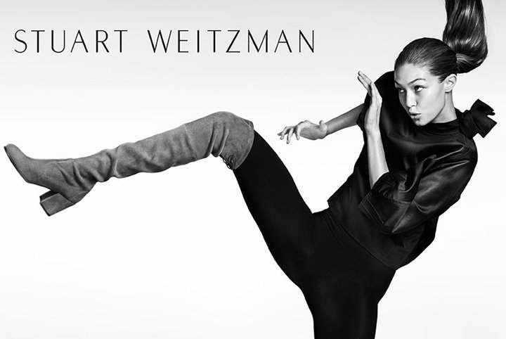 高端鞋履品牌 Stuart Weitzman 2024时尚广告最新资讯曝光