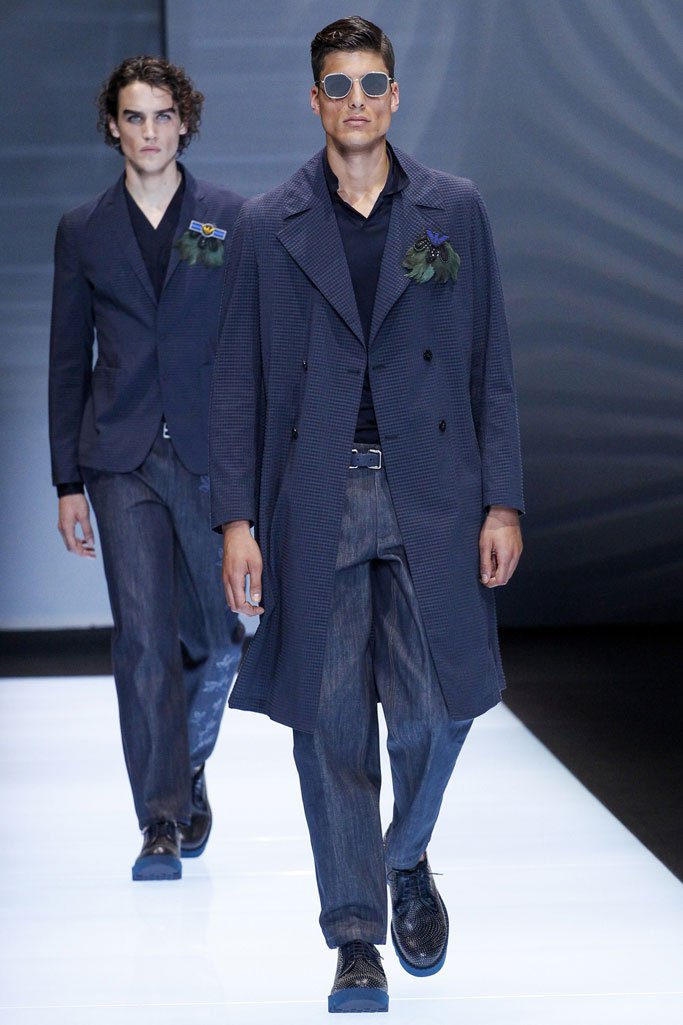 Emporio Armani 2024米兰时装发布会男装秀