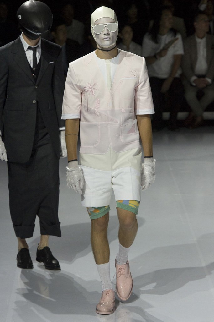 Thom Browne（汤姆·布朗）2024巴黎时装周男装秀