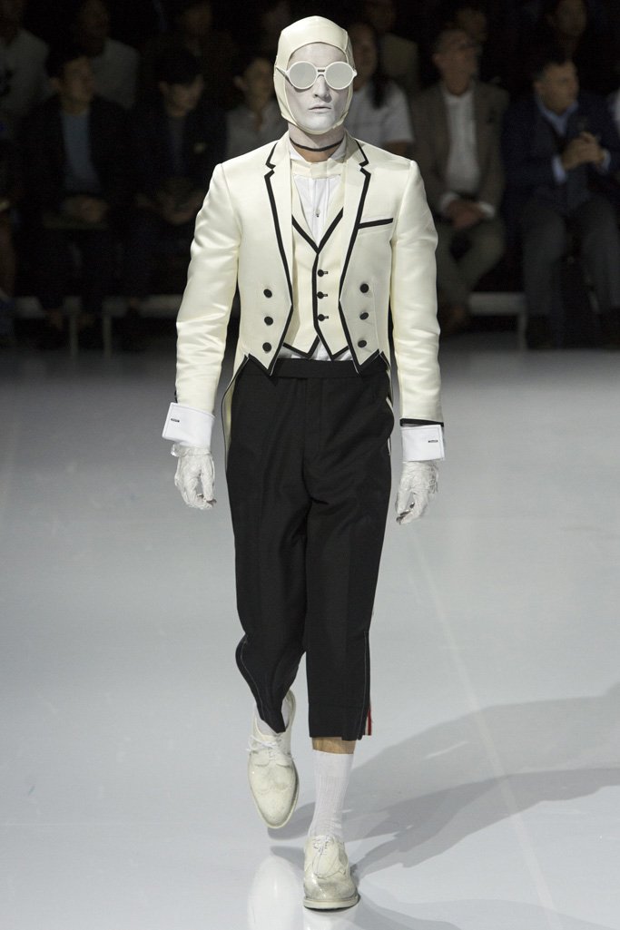 Thom Browne（汤姆·布朗）2024巴黎时装周男装秀