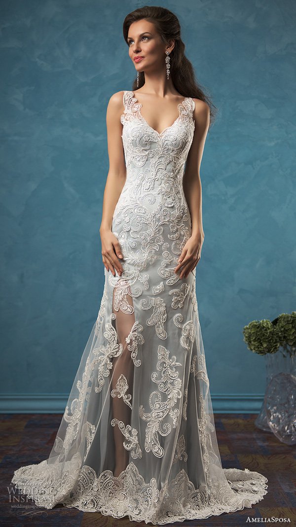 意大利婚纱品牌Amelia Sposa 2024婚纱礼服系列