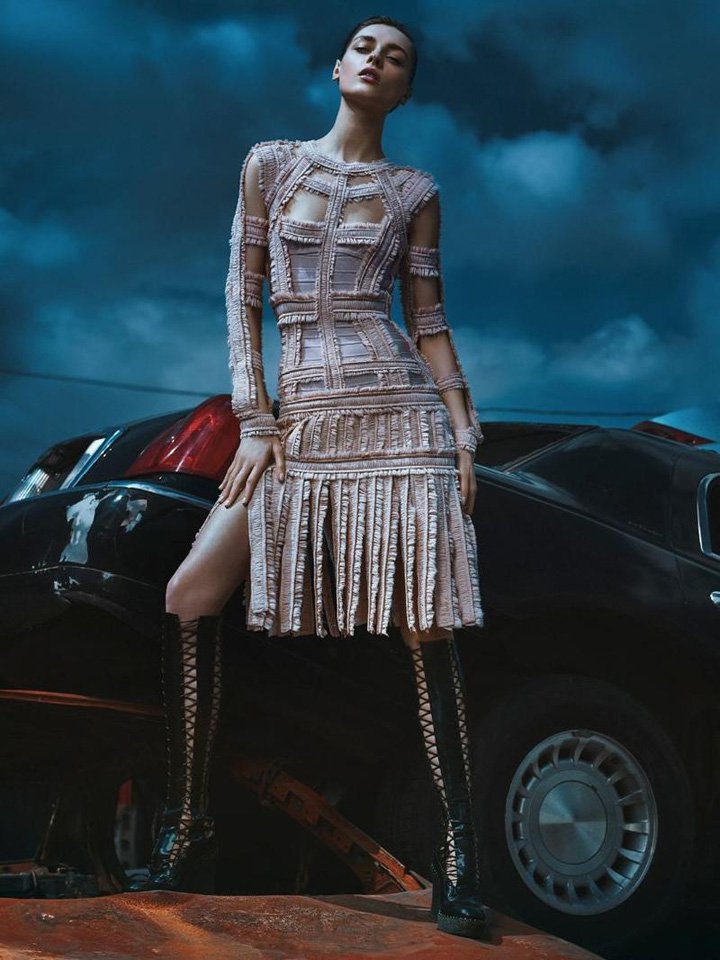 Herve Leger 2024秋冬广告大片