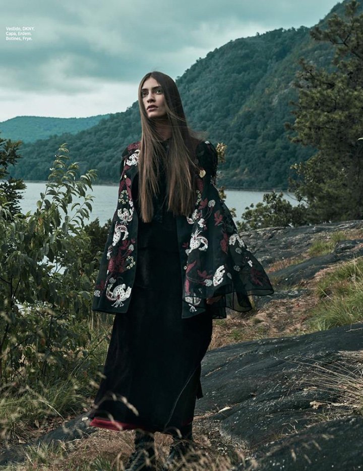 超模Marine Deleeuw 演绎《Harper's Bazaar》时尚杂志大片