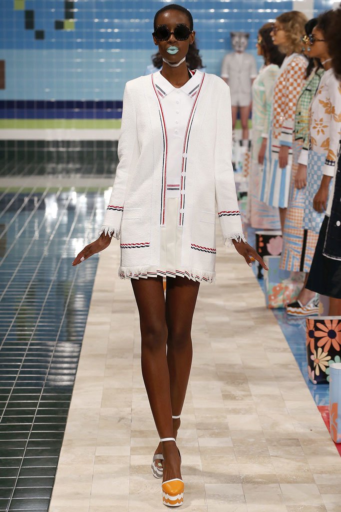 Thom Browne（桑姆·布朗）2024纽约时装周女装秀