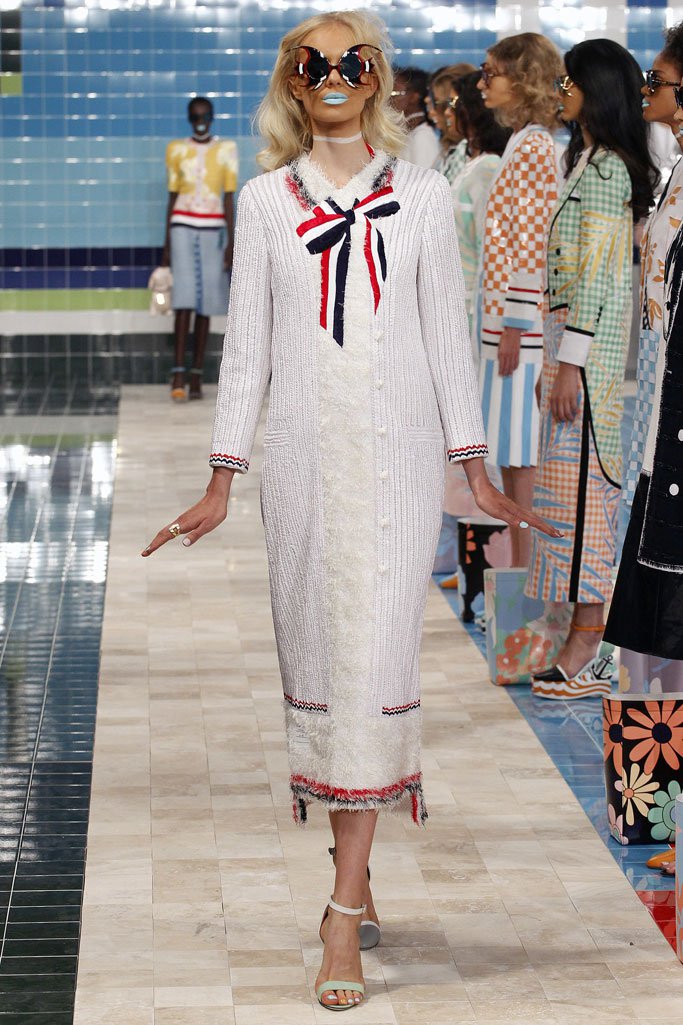 Thom Browne（桑姆·布朗）2024纽约时装周女装秀