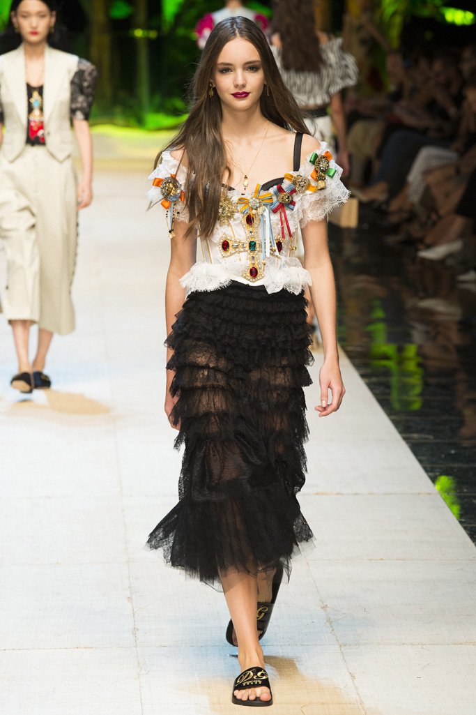 Dolce & Gabbana（杜嘉班纳）2024米兰时装周女装秀