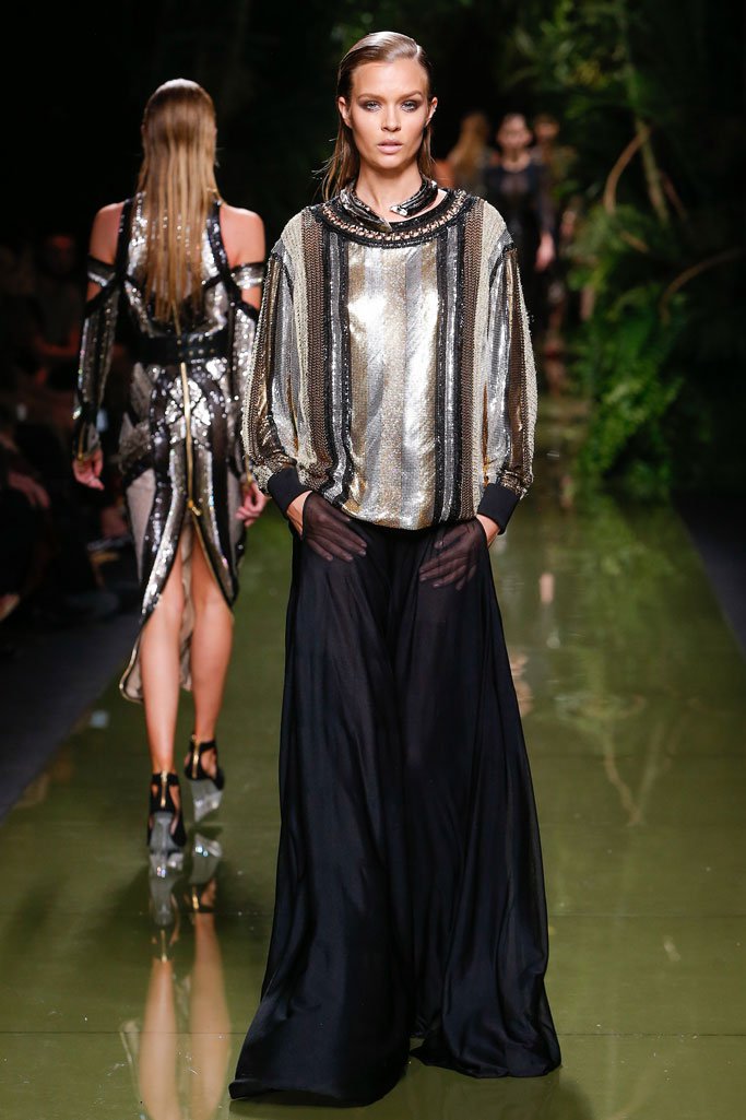 Balmain（巴尔曼）2024春夏巴黎时装周女装秀