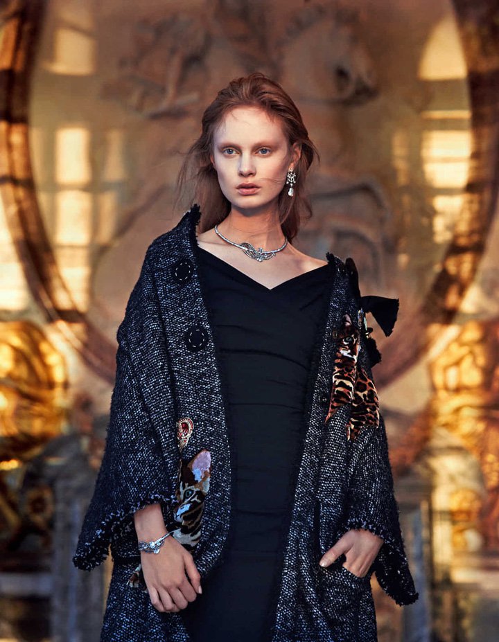 Steffi Soede 演绎《How To Spend It》时尚杂志大片