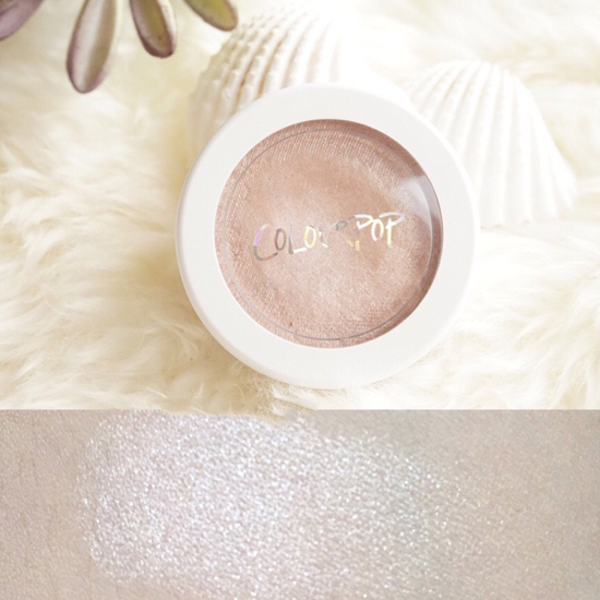 COLOURPOP高光试色 高光腮红修容单色盘试色
