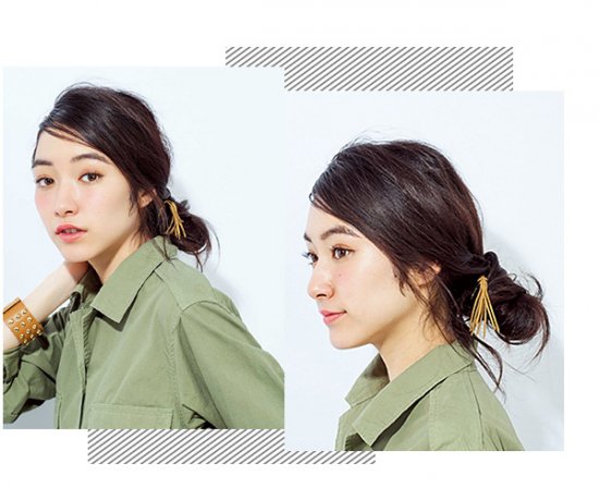 扎长头发简单好看的步骤 怎么扎都能让你美出新花样