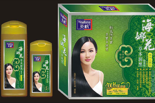 印度海娜花洗发露 纯天然治疗白发的洗发用品