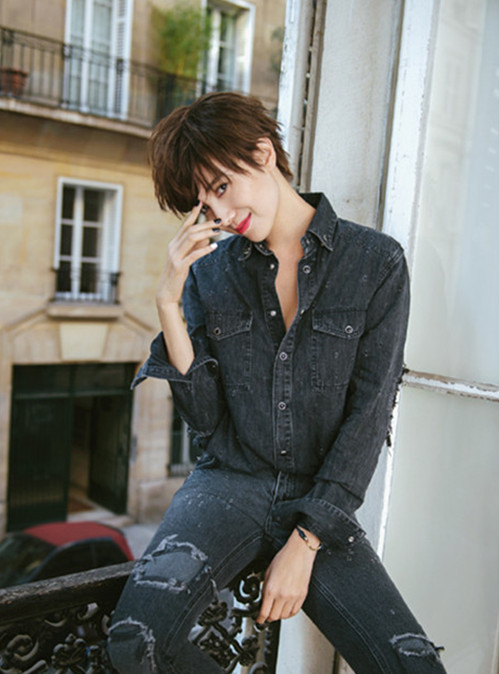 宋佳晋升短发教科书 稳坐fashion icon宝座就是这么轻松