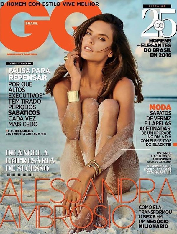 Alessandra Ambrosio 《GQ》时尚杂志