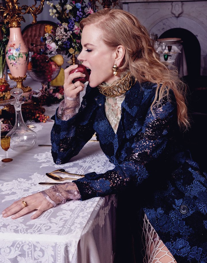 女星Nicole Kidman 演绎《Flaunt》时尚杂志大片