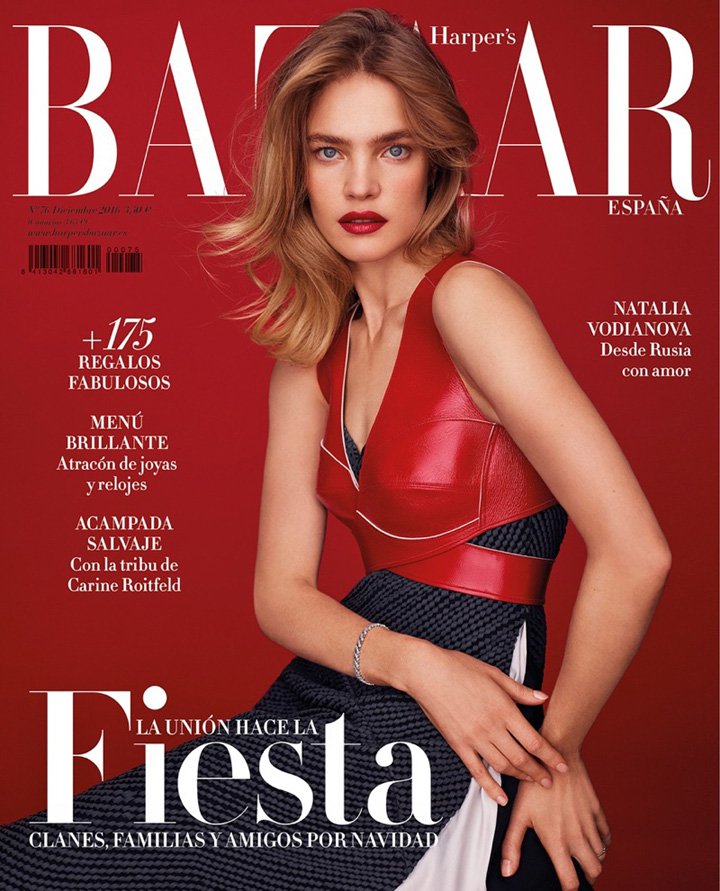 超模Natalia Vodianova 演绎《Harper’s Bazaar》杂志西班牙版