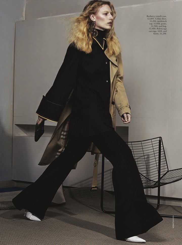 超模Julia Nobis 演绎《Vogue》杂志澳大利亚版
