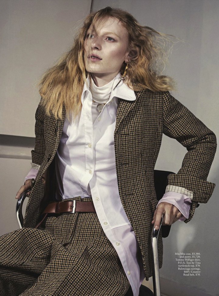 超模Julia Nobis 演绎《Vogue》杂志澳大利亚版