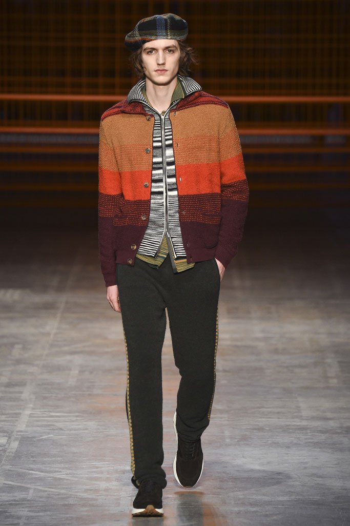 Missoni（米索尼）2024米兰时装周男装时装发布会
