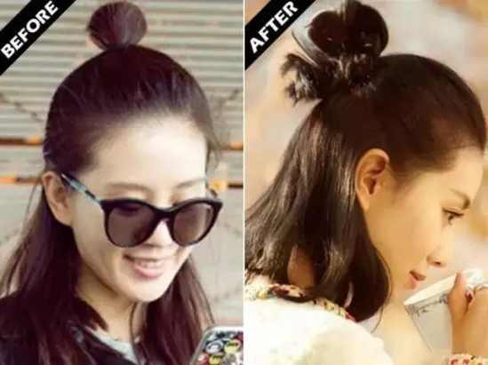 半花瓣头的扎法图解 娱乐圈女星都在扎